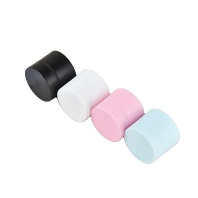 quality  Viable Manufacturer Wholesale Plastic Double Walled Cosmetic Facial Gel Cream Jar Container With Wide Mouth factory