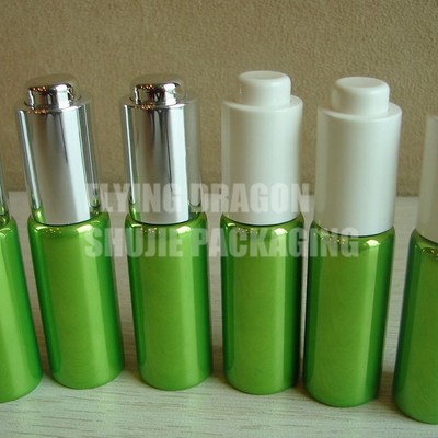 Personal Care 15ml Glass Dropper Bottle For Serum , Push Dropper