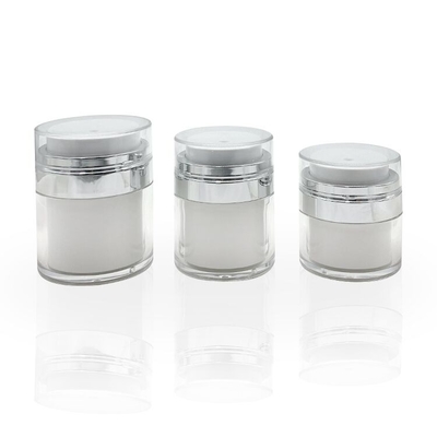 Personal Care 15g 30g 50ML Face Cream Jar Luxury Acrylic Airless Plastic Pump Bottle Empty Squeezing Cosmetic Bottle