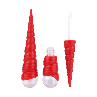 2022 cosmetics new lip gloss tube fashion conch shape lip gloss bottle for cosmetic packaging tube from chinese cosmetic packaging factory