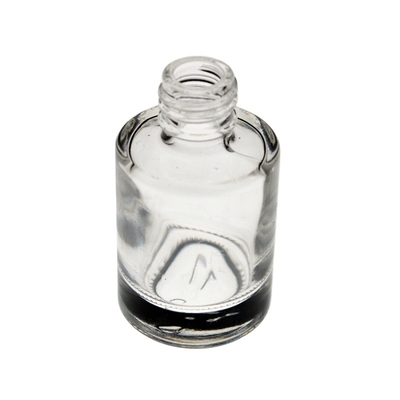 Cosmetic empty glass nail polish bottle with brush 5ml 10ml 15ml 20ml 30ml 50ml