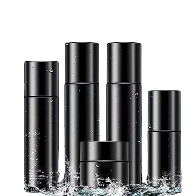 Eco-Friendly Manufactures Custom Cheap Packaging Liquid Glass Bottles Custom Skin Care 120ml Face Toner Glass Pump Bottle